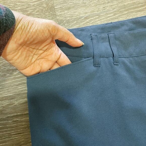 Lane Bryant Navy Blue Career Office Capsule Wardrobe Classic Trouser Sz 26P - Picture 2 of 10